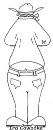 "IRA COWPOKE" logo