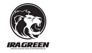 IRA GREEN ABOVE AND BEYOND STANDARD ISSUE