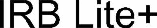 IRB LITE+ logo