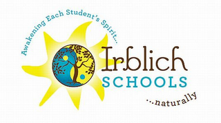 IRBLICH SCHOOLS...AWAKENING EACH STUDENT'S SPIRIT...NATURALLY logo