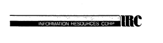 IRC INFORMATION RESOURCES CORP logo