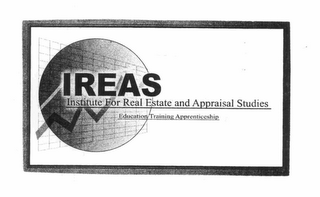 IREAS INSTITUTE FOR REAL ESTATE AND APPRAISAL STUDIES EDUCATION TRAINING APPRENTICESHIP logo