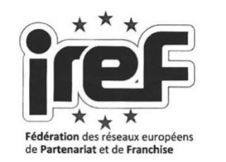 IREF FEDERATION DES RESEAUX EUROPEENS DE PARTENARIAT ET DE FRANCHISE logo