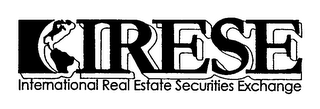 IRESE INTERNATIONAL REAL ESTATE SECURITIES EXCHANGE logo