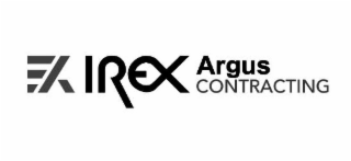 IREX ARGUS CONTRACTING logo