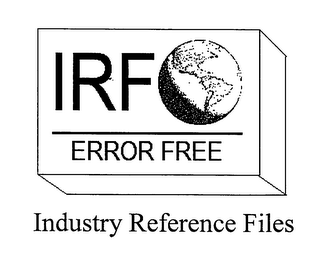IRF ERROR FREE INDUSTRY REFERENCE FILES logo