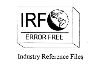 IRF ERROR FREE INDUSTRY REFERENCE FILES logo