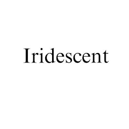 IRIDESCENT logo