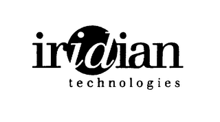 IRIDIAN TECHNOLOGIES logo