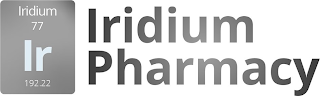 IRIDIUM 77 IR 192.22 IRIDIUM PHARMACY logo