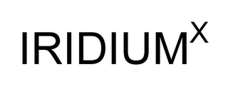 IRIDIUMX logo