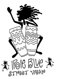 IRIE BLUE STREET WEAR logo