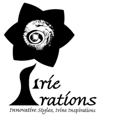 IRIE IRATIONS INNOVATIVE STYLES, IVINE INSPIRATIONS logo