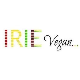 IRIE VEGAN... logo
