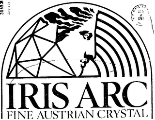 IRIS ARC FINE AUSTRIAN CRYSTAL logo