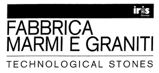 IRIS CERAMICA FABBRICA MARMI E GRANITI TECHNOLOGICAL STONES logo