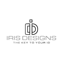 IRIS DESIGNS THE KEY TO YOUR ID logo