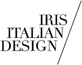 IRIS ITALIAN DESIGN logo