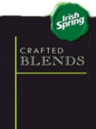 IRISH SPRING CRAFTED BLENDS logo