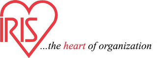 IRIS...THE HEART OF ORGANIZATION logo