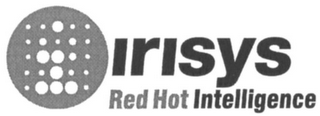 IRISYS RED HOT INTELLIGENCE logo