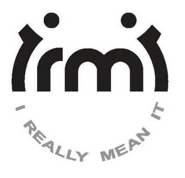 IRMI I REALLY MEAN IT logo