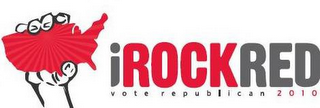 IROCKRED VOTE REPUBLICAN 2010 logo