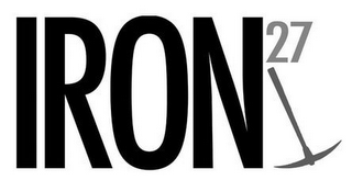 IRON 27 logo