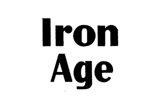 IRON AGE logo