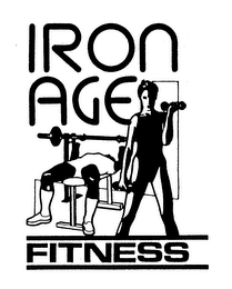 IRON AGE FITNESS logo