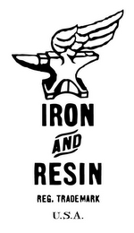 IRON AND RESIN REG. TRADEMARK U.S.A logo
