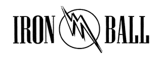 IRON BALL logo