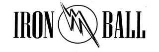 IRON BALL logo