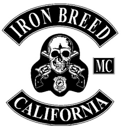 IRON BREED MC IRON BREED LE CALIFORNIA logo