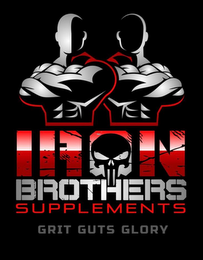 IRON BROTHERS SUPPLEMENTS GRIT GUTS GLORY logo