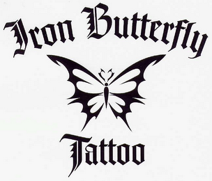 IRON BUTTERFLY TATTOO logo
