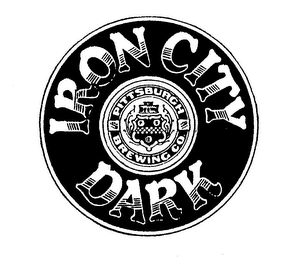 IRON CITY DARK PITTSBURGH BREWING CO. logo