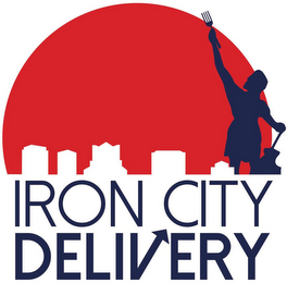 IRON CITY DELIVERY logo
