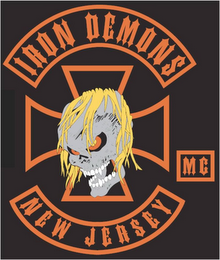 IRON DEMONS MC NEW JERSEY logo