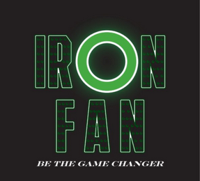 IRON FAN BE THE GAME CHANGER logo