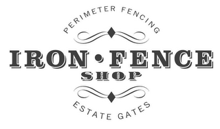 IRON FENCE SHOP PERIMETER FENCING ESTATE GATES logo