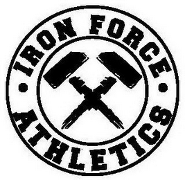 IRON FORCE · ATHLETICS · logo