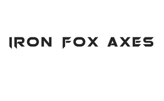IRON FOX AXES logo