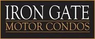 IRON GATE MOTOR CONDOS logo