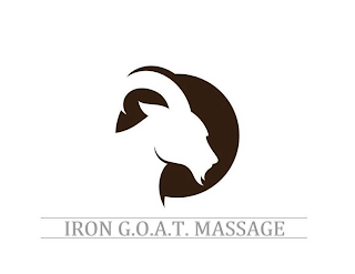 IRON G.O.A.T. MASSAGE logo
