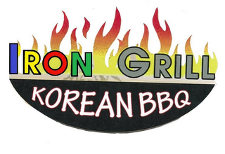 IRON GRILL KOREAN BBQ logo