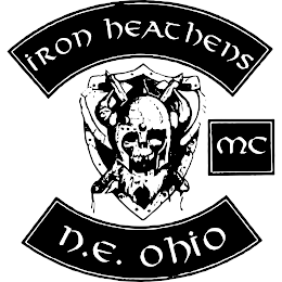 IRON HEATHENS MC N.E. OHIO logo