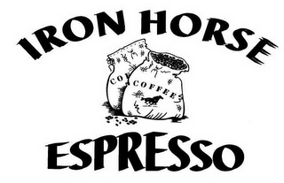 IRON HORSE ESPRESSO COFFEE logo