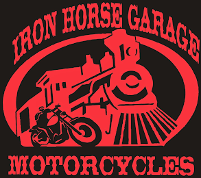 IRON HORSE GARAGE MOTORCYCLES logo