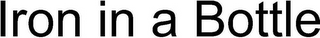 IRON IN A BOTTLE logo